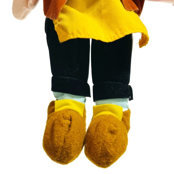 Walt Disney Store Pinocchio Geppetto Plush Doll 8” Bean Bag Toy Old Man Italian - Picture 8 of 16